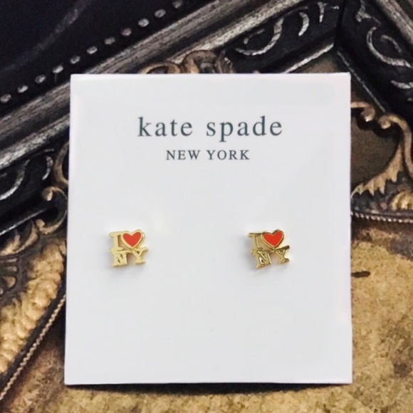 KATE SPADE • I Love New York Earrings - Picture 4 of 5
